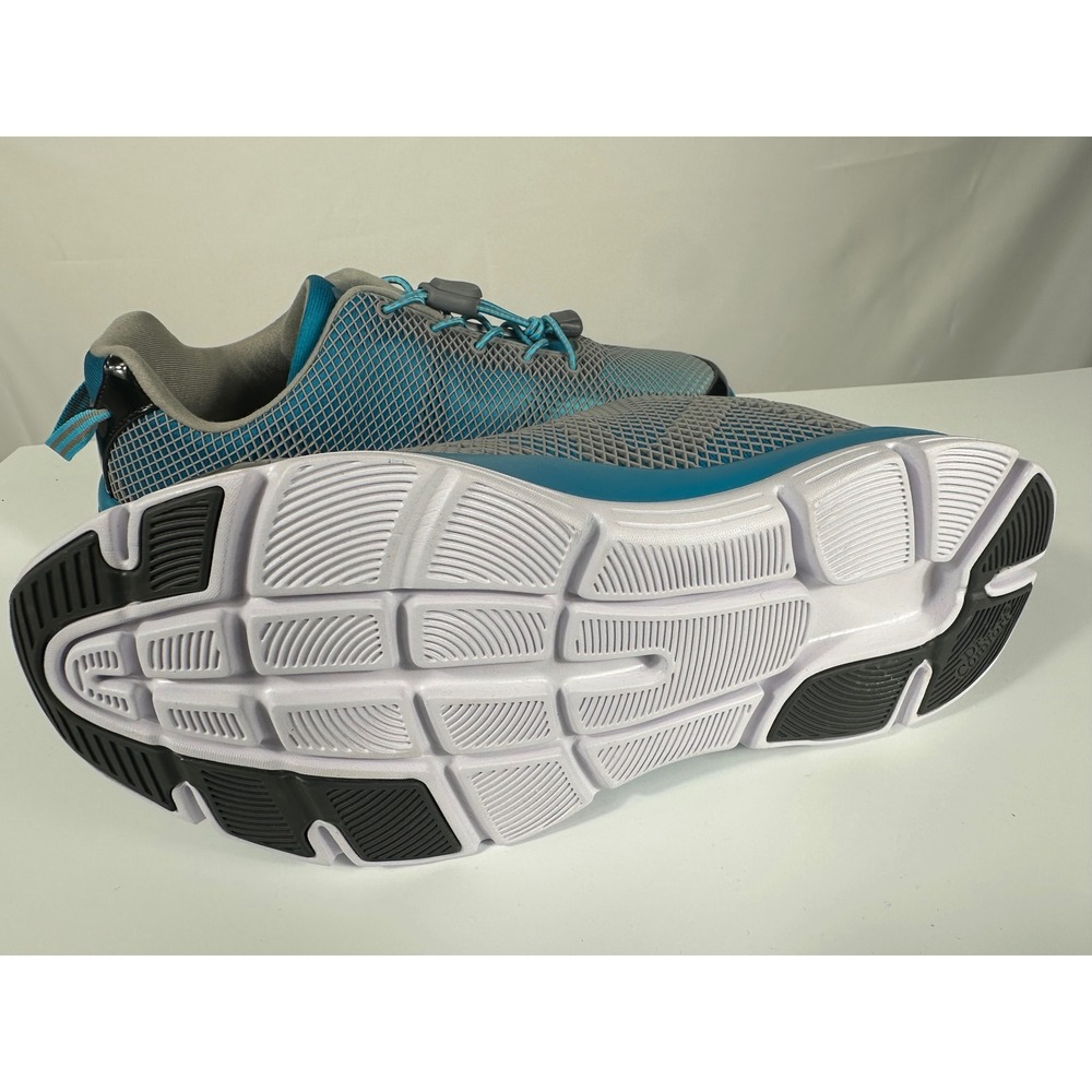 Dr Comfort Katy Women's Athletic Shoes Gray Blue Lace Up Size 9 XWide - Picture 6 of 7